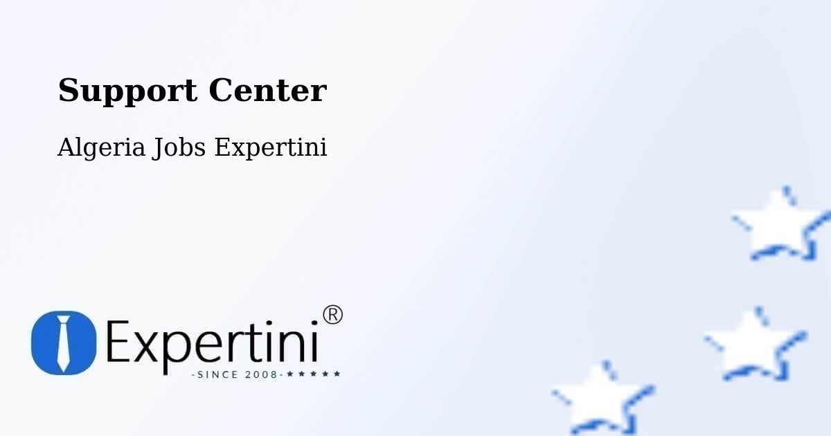 Support Center - Algeria Jobs Expertini