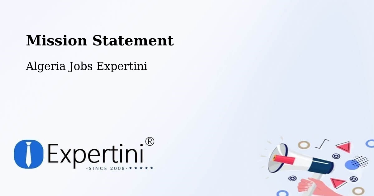 Corporate Mission – Algiers - Algeria Jobs Expertini