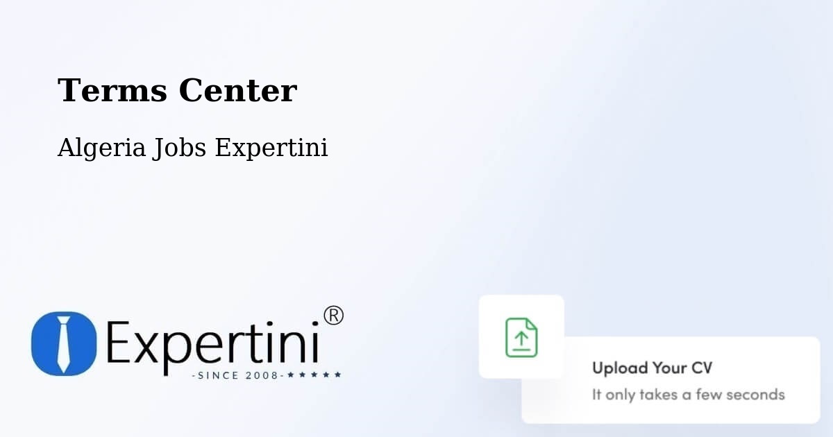 Terms of Service – Algiers - Algeria Jobs Expertini